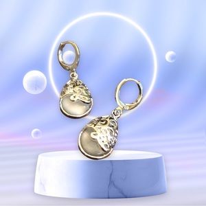 Crystal Dangle Cubic Zirconia Water Drop Gray/Silver Women's Earrings